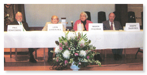 Pannel Discussion at Temple Beth Shalom 1